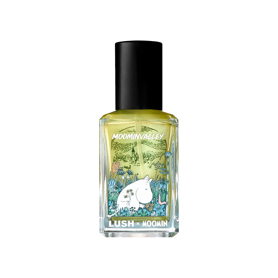 LUSH × Moomin姆明聯名太療癒！香水、汽泡彈、沐浴軟糖7款登場，雲莓身體噴霧官網限定！-11