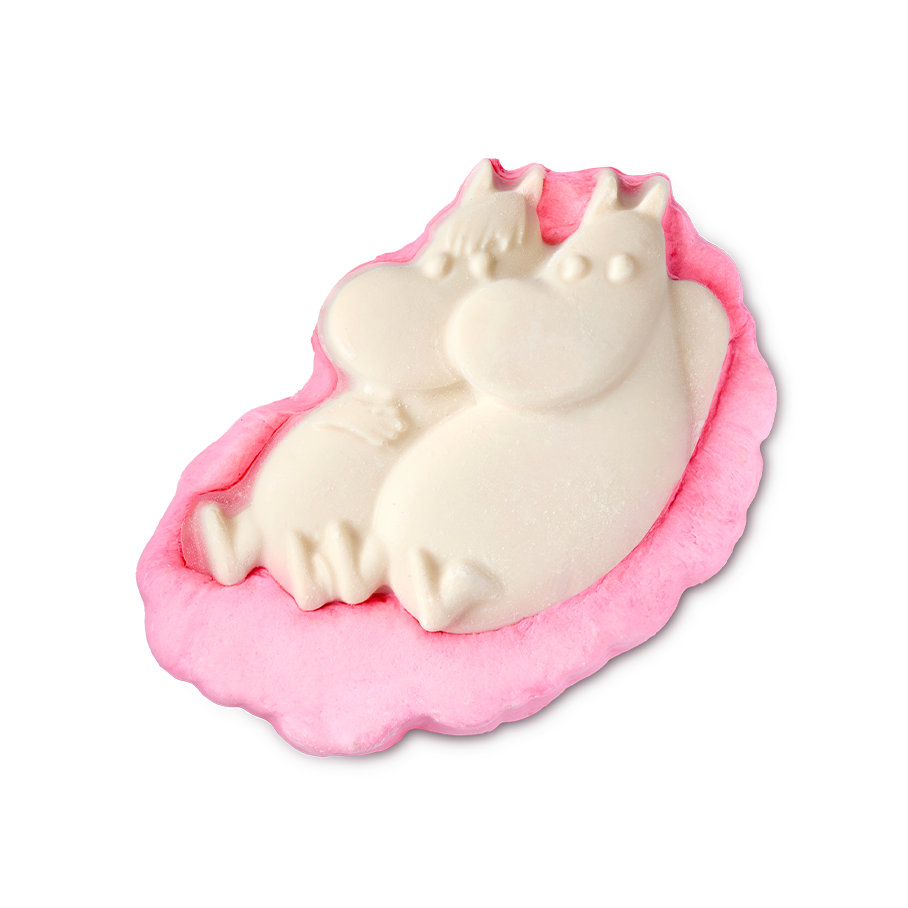 LUSH × Moomin姆明聯名太療癒！香水、汽泡彈、沐浴軟糖7款登場，雲莓身體噴霧官網限定！-16