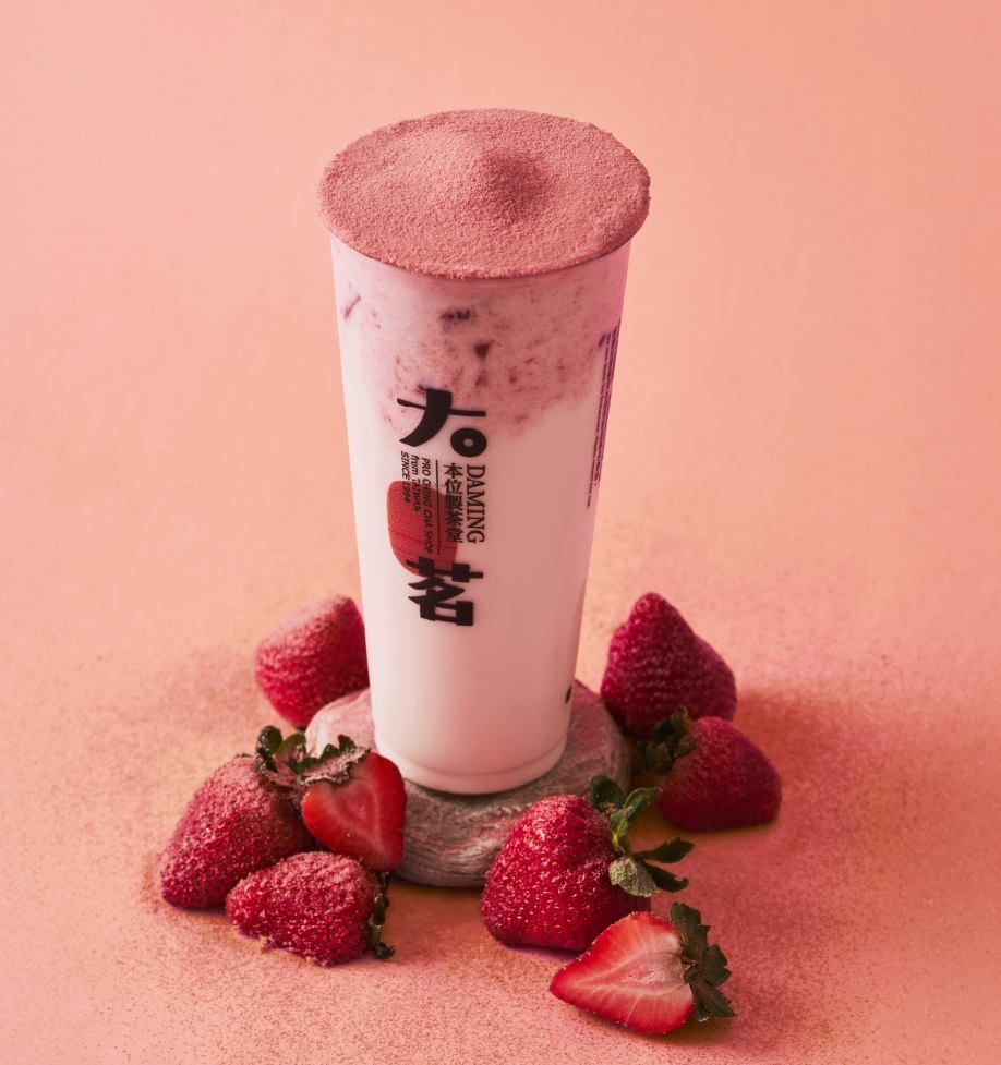 2026草莓季必喝手搖飲推薦！大茗「草莓優格飲」網友都狂推、五桐號「奶霜草莓奶酪」不喝會後悔！-11