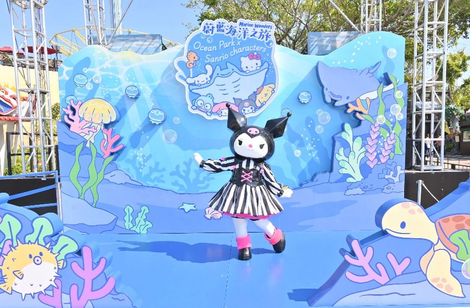 香港海洋公園跟三麗鷗聯名了！超可愛「巨大Hello Kitty貝殼珍珠」必拍、還有限定布丁狗玩偶要買！-14