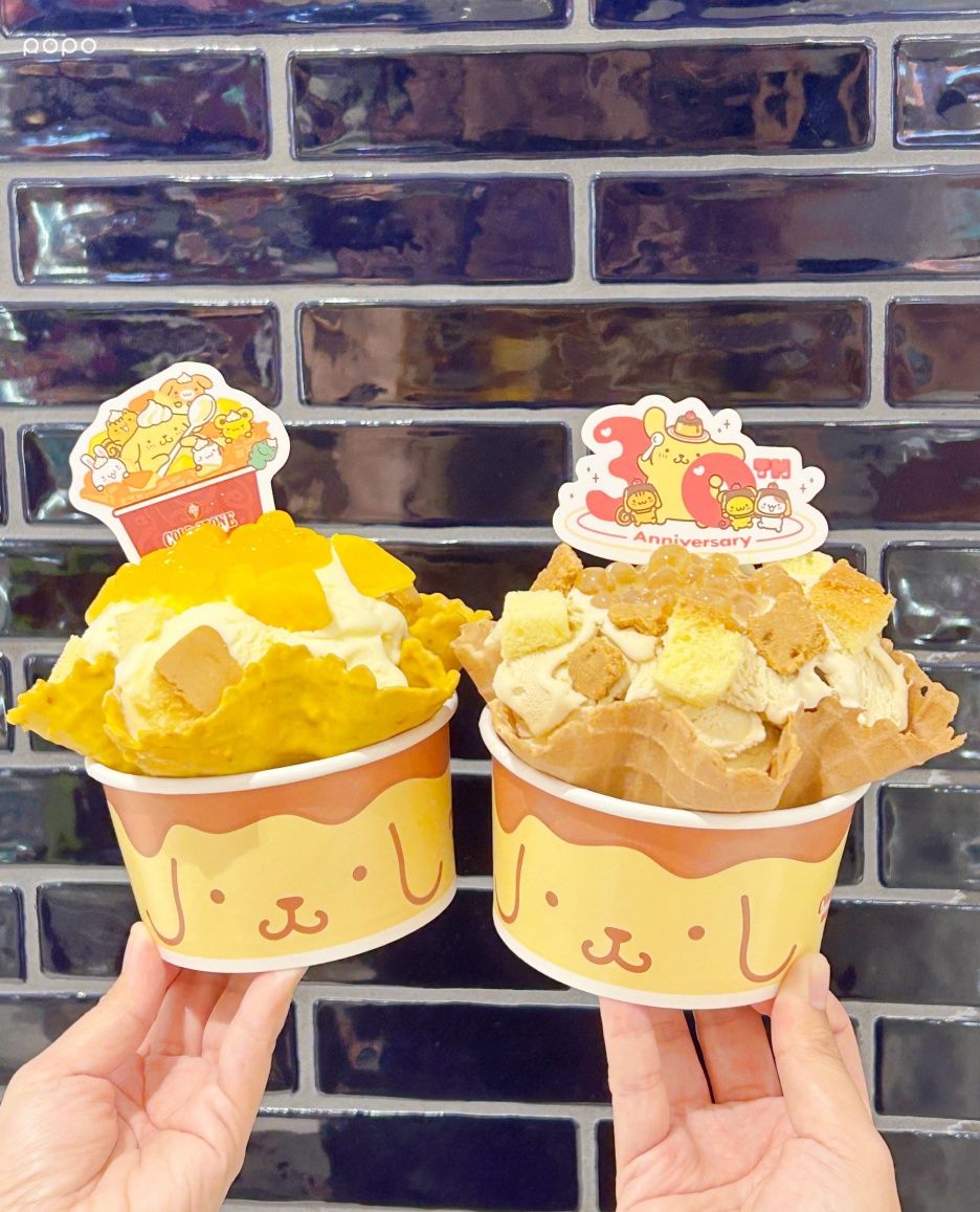 COLDSTONE跟布丁狗聯名了！「布丁狗限定包裝+布丁奶茶冰淇淋」太欠吃、買套餐再送布丁狗周邊！-10