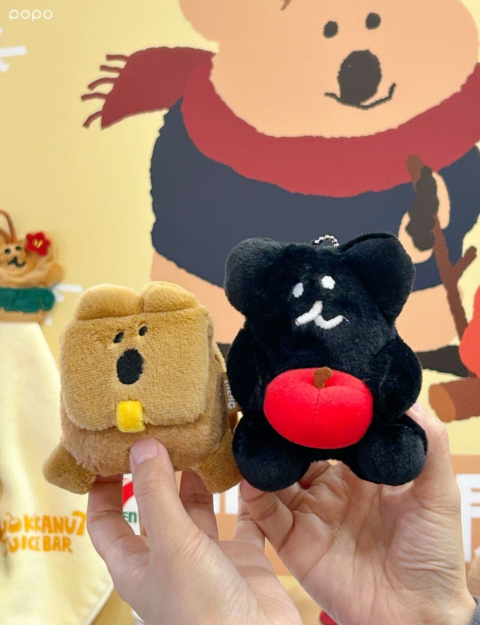 DINOTAENG矮袋鼠在7-11！超可愛「QUOKKA絨毛面紙套、BOBO馬克杯、飲料杯套」這天開賣！-15