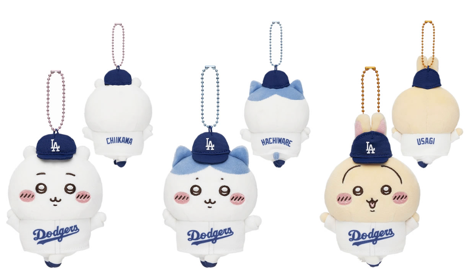 吉伊卡哇MLB聯名系列來了！脫帽球員烏薩奇、道奇隊小八玩偶Q翻天，價格、發售日期一次看！-11