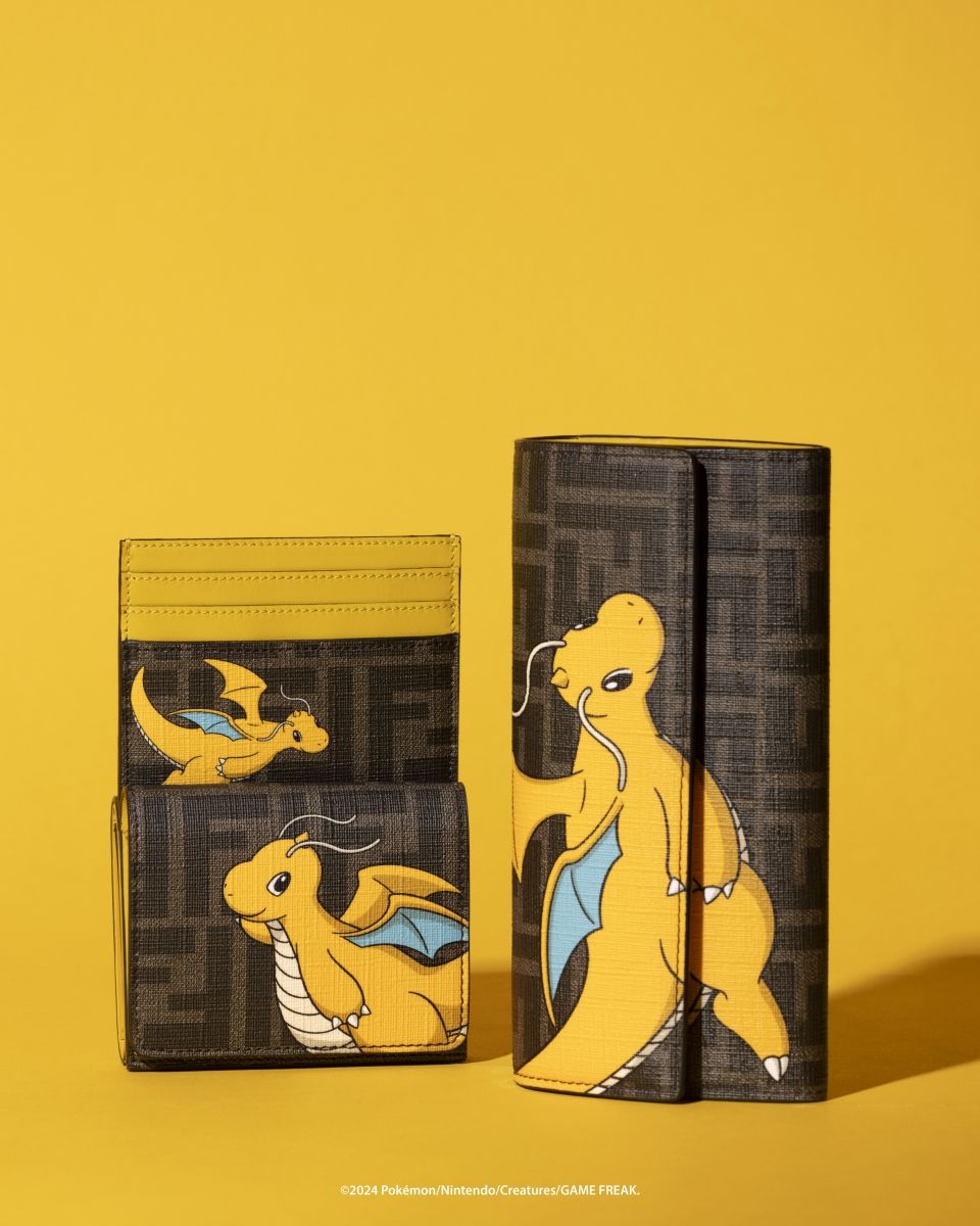 寶可夢粉絲快衝！FENDI x 藤原浩「龍年特別版」快龍、迷你龍經典法棍包超Q！-15