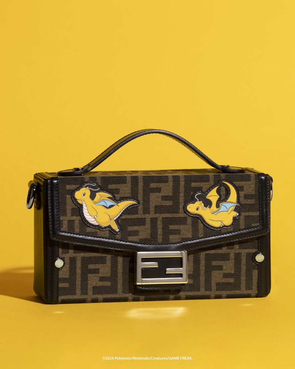 寶可夢粉絲快衝！FENDI x 藤原浩「龍年特別版」快龍、迷你龍經典法棍包超Q！-13