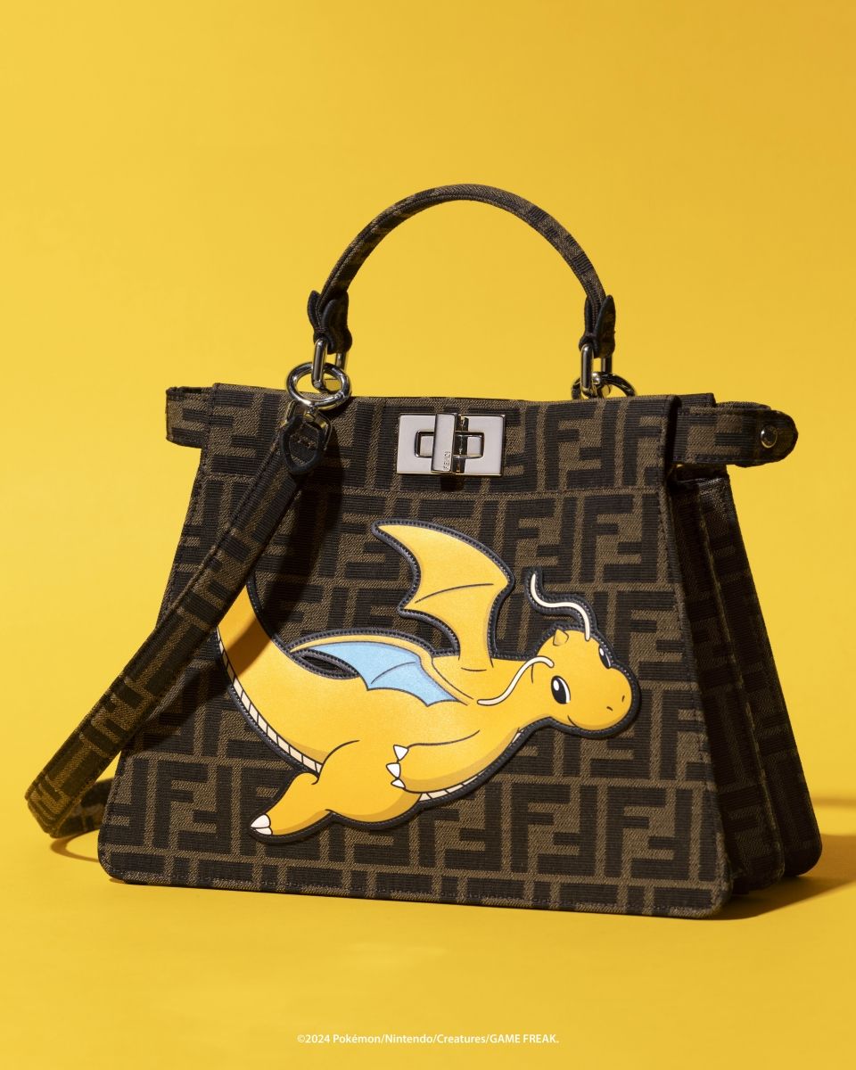 寶可夢粉絲快衝！FENDI x 藤原浩「龍年特別版」快龍、迷你龍經典法棍包超Q！-6
