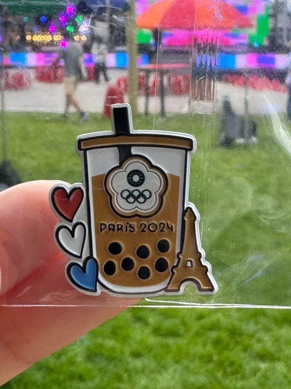 各國選手都搶著要交換！2024巴黎奧運中華隊「珍奶徽章」超可愛！一般人也可以免費獲得！-9