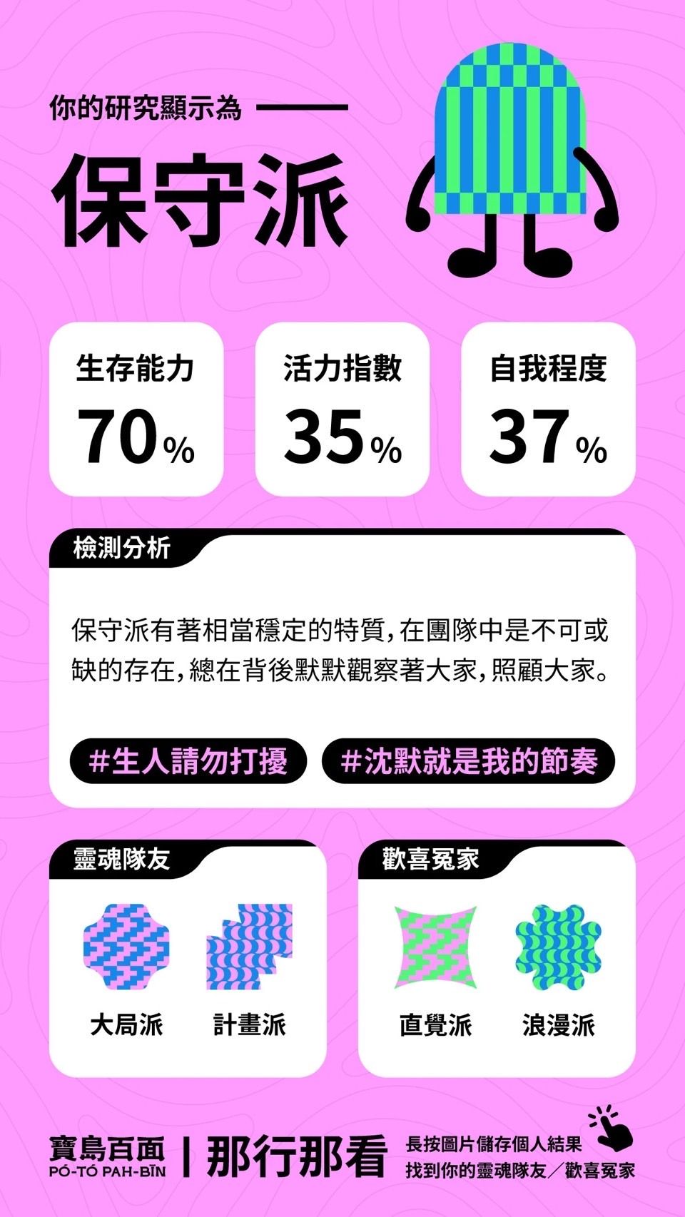 2024台灣文博會心理測驗！一分鐘測你的個性是「哪一派」、你是超隨性的奔放派還是浪漫派？-7