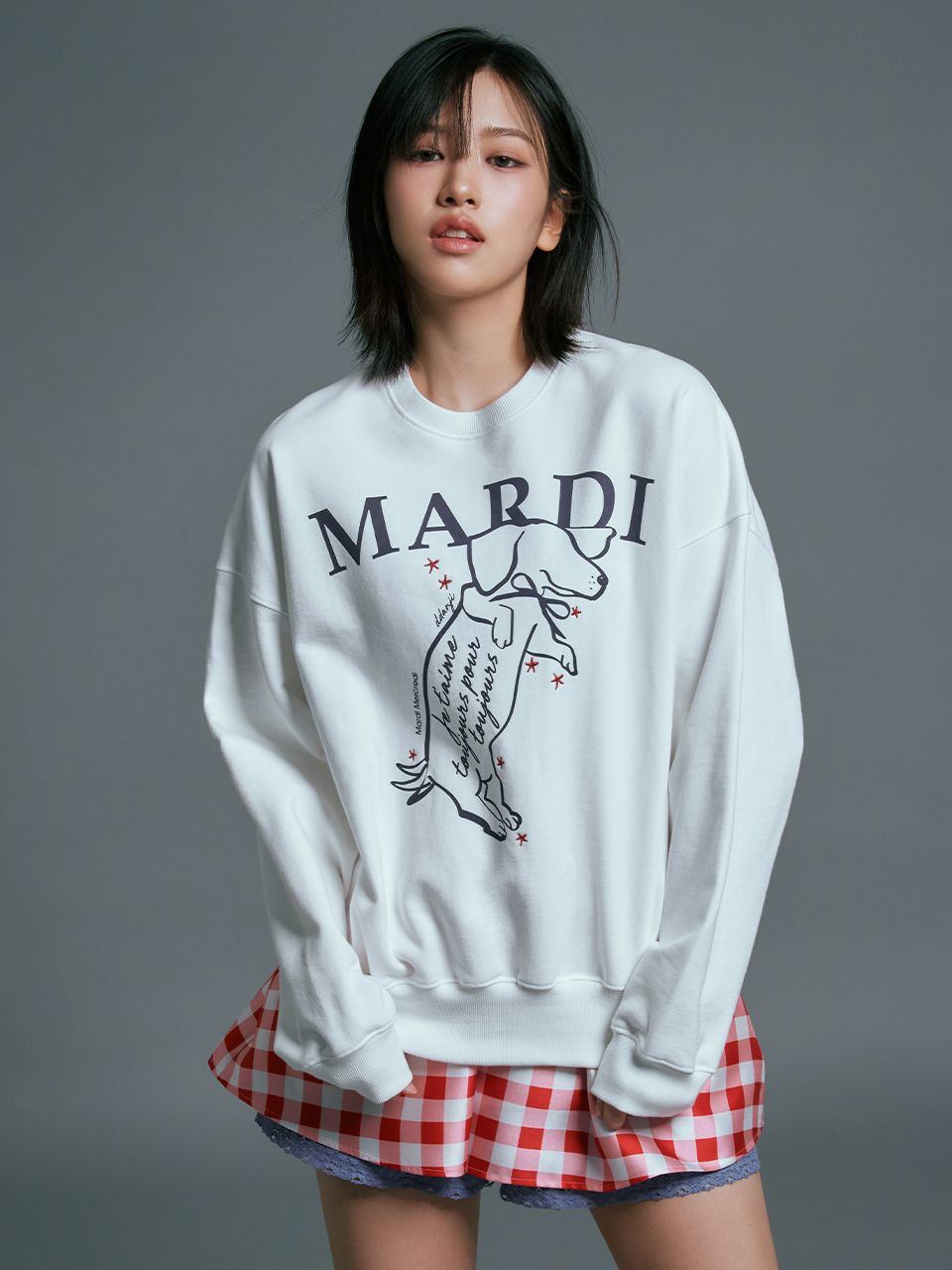 韓國小雛菊Mardi Mercredi最大旗艦店來了！超齊全大學T、帽子、毛衣就在這間！-12