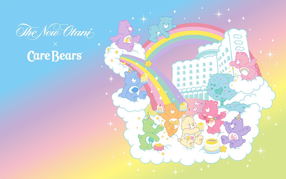 2025東京住宿推薦！「Care Bears聯名主題房」彩色熊熊牆可愛發瘋、限定白色小熊只有這買得到！-8