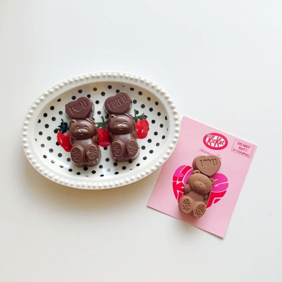 2026情人節禮物就送這個！超呆萌「Kitkat愛心巧克力小熊絨毛玩偶、熊熊馬克杯」日妞都狂搶！-10