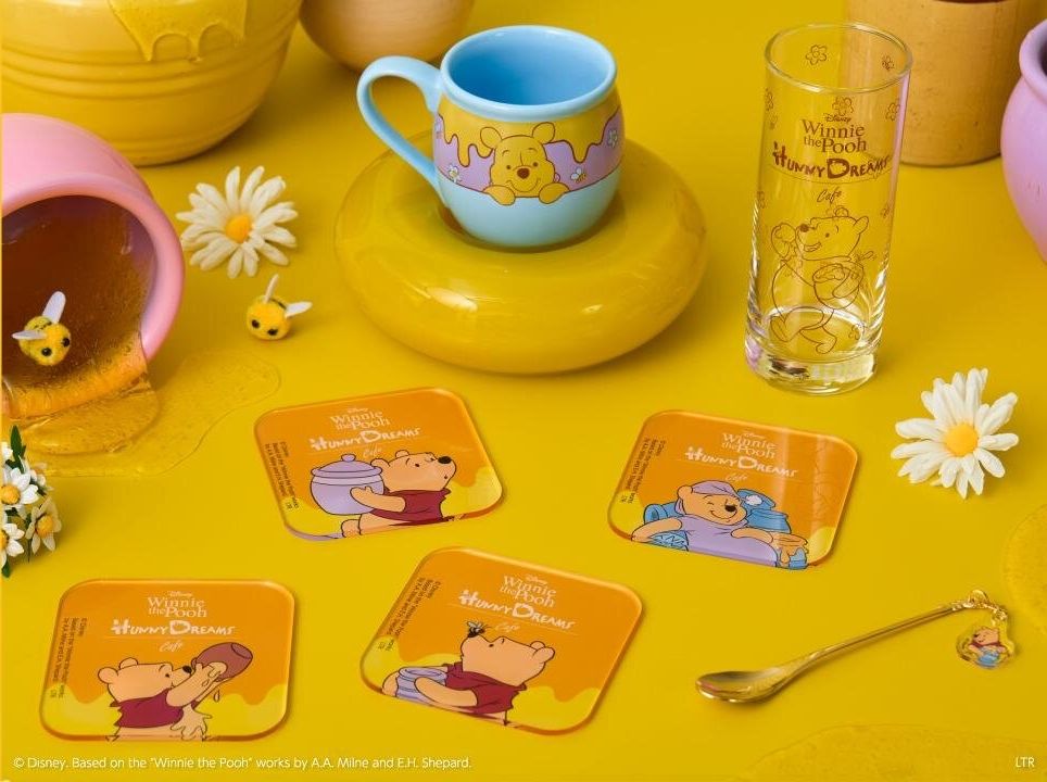 維尼粉絲快衝！東京小熊維尼咖啡廳「蜂蜜水果優格、大臉維尼雞肉燉飯」Q到捨不得吃，這天開幕！-11