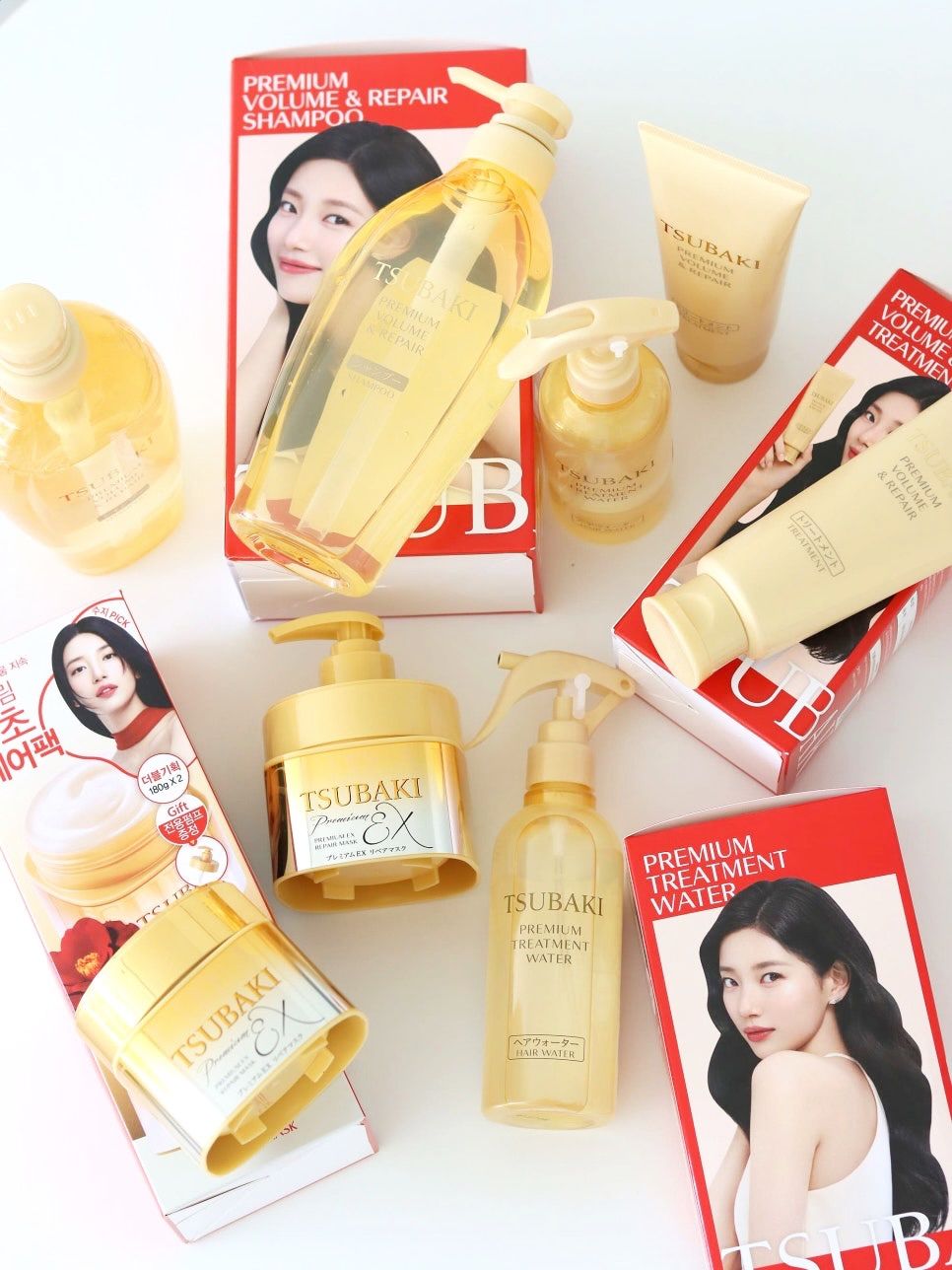 國民初戀秀智接棒李聖經！TSUBAKI思波綺官宣全新代言人，天使光秀髮全靠「金髮膜」，一抹即沖也能讓頭髮柔亮滑順！-8