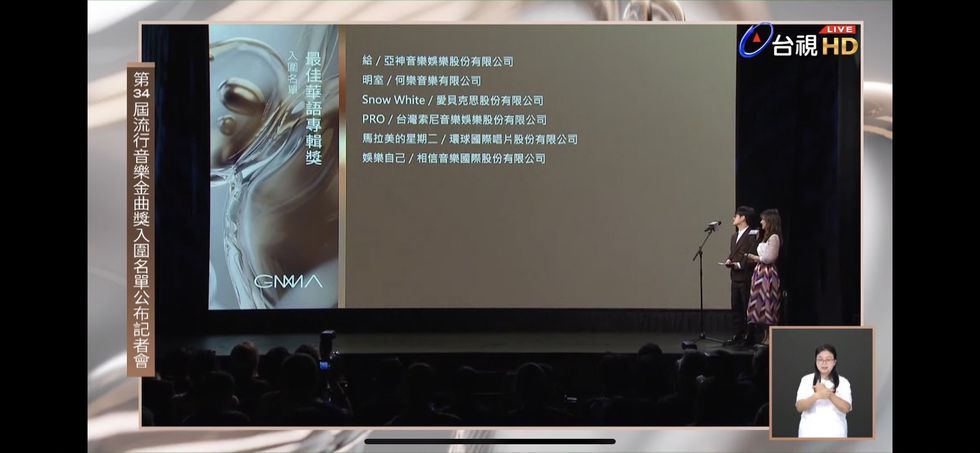 【金曲34】2023年第34屆金曲獎完整「入圍名單」公布!吳青峰、熱狗角逐歌王,徐家瑩、A-Lin爭歌后!-3