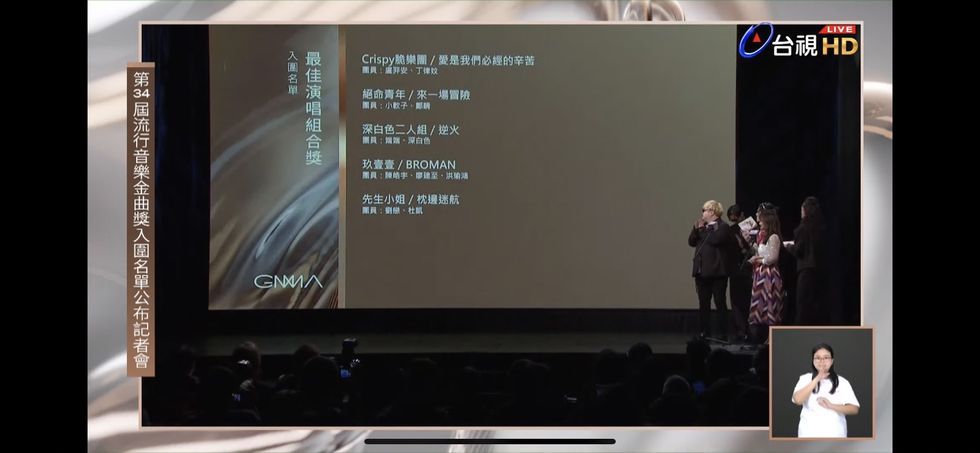 【金曲34】2023年第34屆金曲獎完整「入圍名單」公布!吳青峰、熱狗角逐歌王,徐家瑩、A-Lin爭歌后!-8