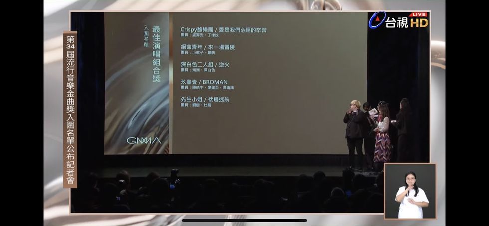 【金曲34】2023年第34屆金曲獎完整「入圍名單」公布！吳青峰、熱狗角逐歌王，徐家瑩、A-Lin爭歌后！-8