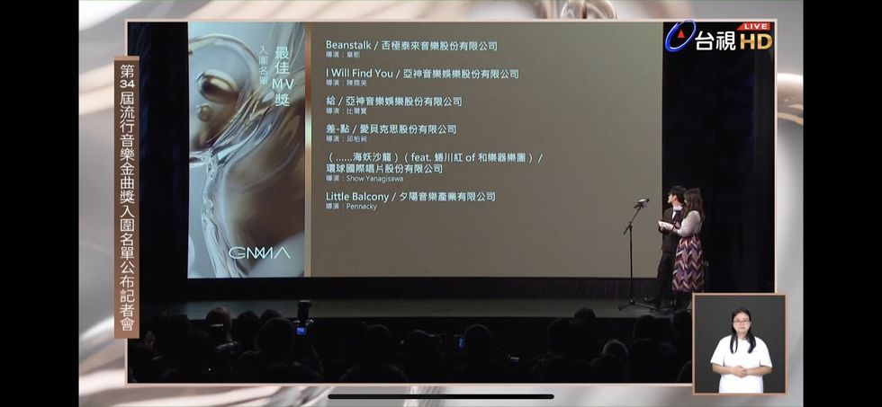 【金曲34】2023年第34屆金曲獎完整「入圍名單」公布!吳青峰、熱狗角逐歌王,徐家瑩、A-Lin爭歌后!-12
