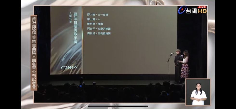 【金曲34】2023年第34屆金曲獎完整「入圍名單」公布!吳青峰、熱狗角逐歌王,徐家瑩、A-Lin爭歌后!-17