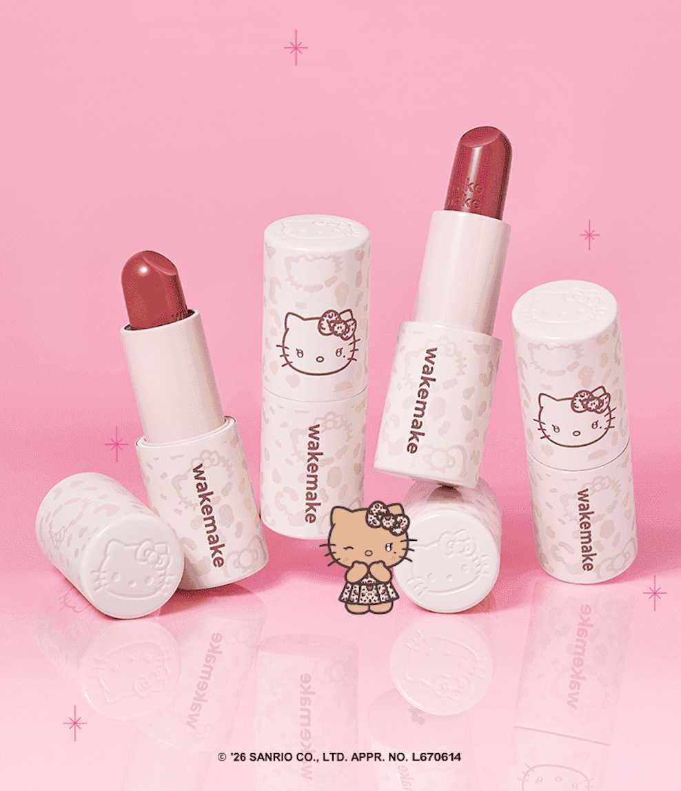 WAKEMAKE又來搶錢！二度攜手三麗鷗打造「Hello Kitty平成辣妹」聯名，曬黑Kitty＋豹紋，開賣秒搶空！-14